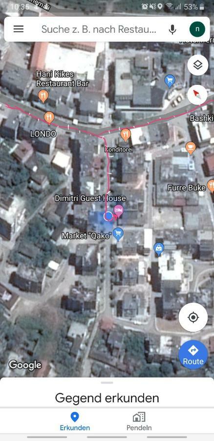 Dimitri Guest House Përmet Kültér fotó